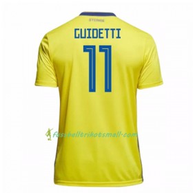 Fußballtrikots Schweden Guidetti 11 WM 2018 Heimtrikotsatz kaufen